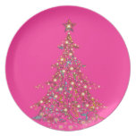 PixDezines Sparkling+Whimpy Christmas Trees/pepto plates