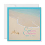 PixDezines Starfish + beach/tropical wedding Personalized Invite
