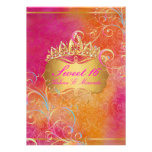 PixDezines Sweet 16/Rainbow Swirls Custom Invitations