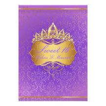 PixDezines Sweet 16/Vintage Rossi Damask Custom Announcement