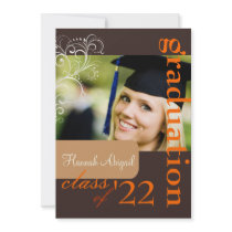 PixDezines Swirls, 2012 Graduation, DIY Colors Custom Invites