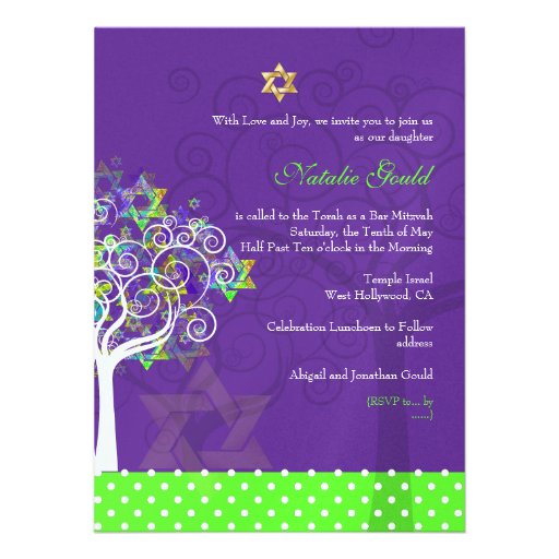 PixDezines tree of life/diy colorx Custom Invites