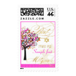 PixDezines tree of life+stars, Bat Mitzvah/DIY Postage