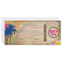 PixDezines vintage boarding pass/twin palms Announcement