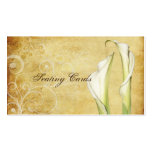 PixDezines Vintage Calla Lillies, Seating Cards Business Cards