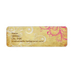 PixDezines Vintage Pearly Swirls Return Address Label