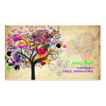 PixDezines Vintage/pink Grunge Tree Trimmers ♥♥♥ Business Cards