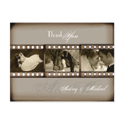 PixDezines Vintage Wedding Photos Thank you Post Cards