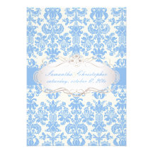PixDezines wedgewood Isabella damask | DIY color Custom Announcement