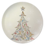 PixDezines Whimpy Christmas Trees/red plates
