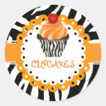 PixDezines zebra+cupcake/DIY color stickers