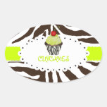 PixDezines zebra+cupcake/DIY color stickers