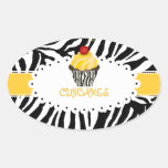 PixDezines zebra+cupcake/DIY color stickers