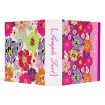 PixDezinesAlegre, Retro Floral binders