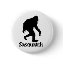 Pixel Art Sasquatch buttons