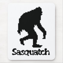 Pixel Art Sasquatch Mousepad