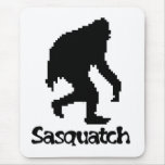 Pixel Art Sasquatch Mousepad