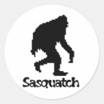 Pixel Art Sasquatch Sticker