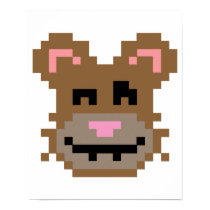 Pixel Bear posters