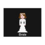 Pixel Bride - Brunette Postcards