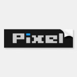 Pixel Bumper Stickers