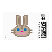 Pixel Bunny Rabbit II postage