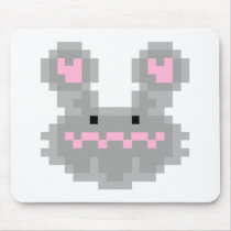 Pixel Bunny Rabbit mousepads