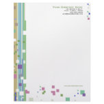 Pixel Burst Letterhead