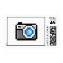 Pixel Camera Stamp