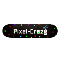 Pixel Crazy Skate Skate Board