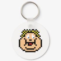 Pixel Fat Kid keychains