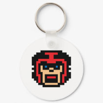 Pixel Football Player keychains