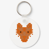 Pixel Fox keychains