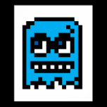 Pixel Ghost Print