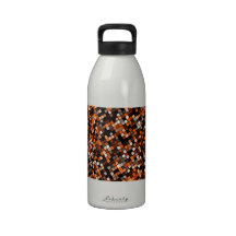 Pixel Grid Liberty Bottle Water Bottle