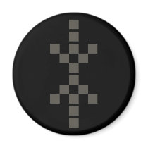 Pixel Hand of Eris magnet