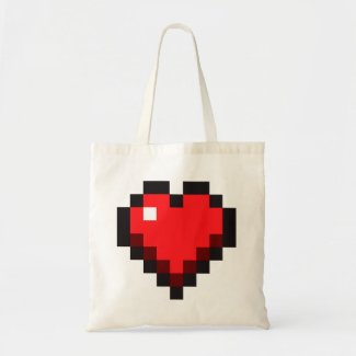 Pixel Heart "Love Life" Gamer