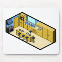 PIXEL KITCHEN mousepads