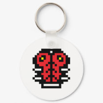 Pixel Ladybug keychains