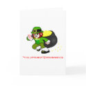 Pixel Leprechaun Card 1