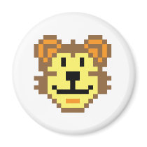 Pixel Lion magnets