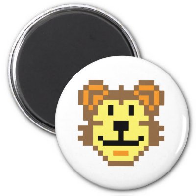 pixel lion