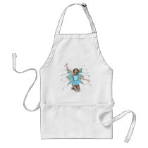 Pixel Pixie - 3D Halftone Color Apron