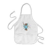 Pixel Pixie - 3D Halftone Color Apron