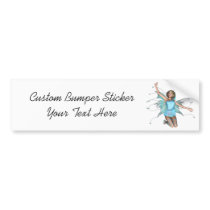 Pixel Pixie - 3D Halftone Color Bumper Sticker
