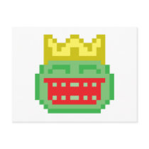Pixel Prince Frog Toad postcards