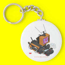 Pixel Pup v1.0 Keychain keychains