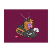Pixel Pup v1.0 Postcard