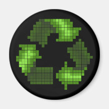 Pixel Recycle Magnet