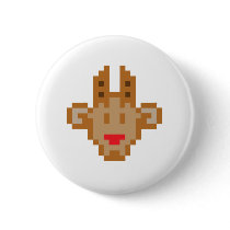 Pixel Reindeer buttons